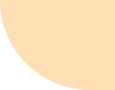 Image of quarter circle orange background